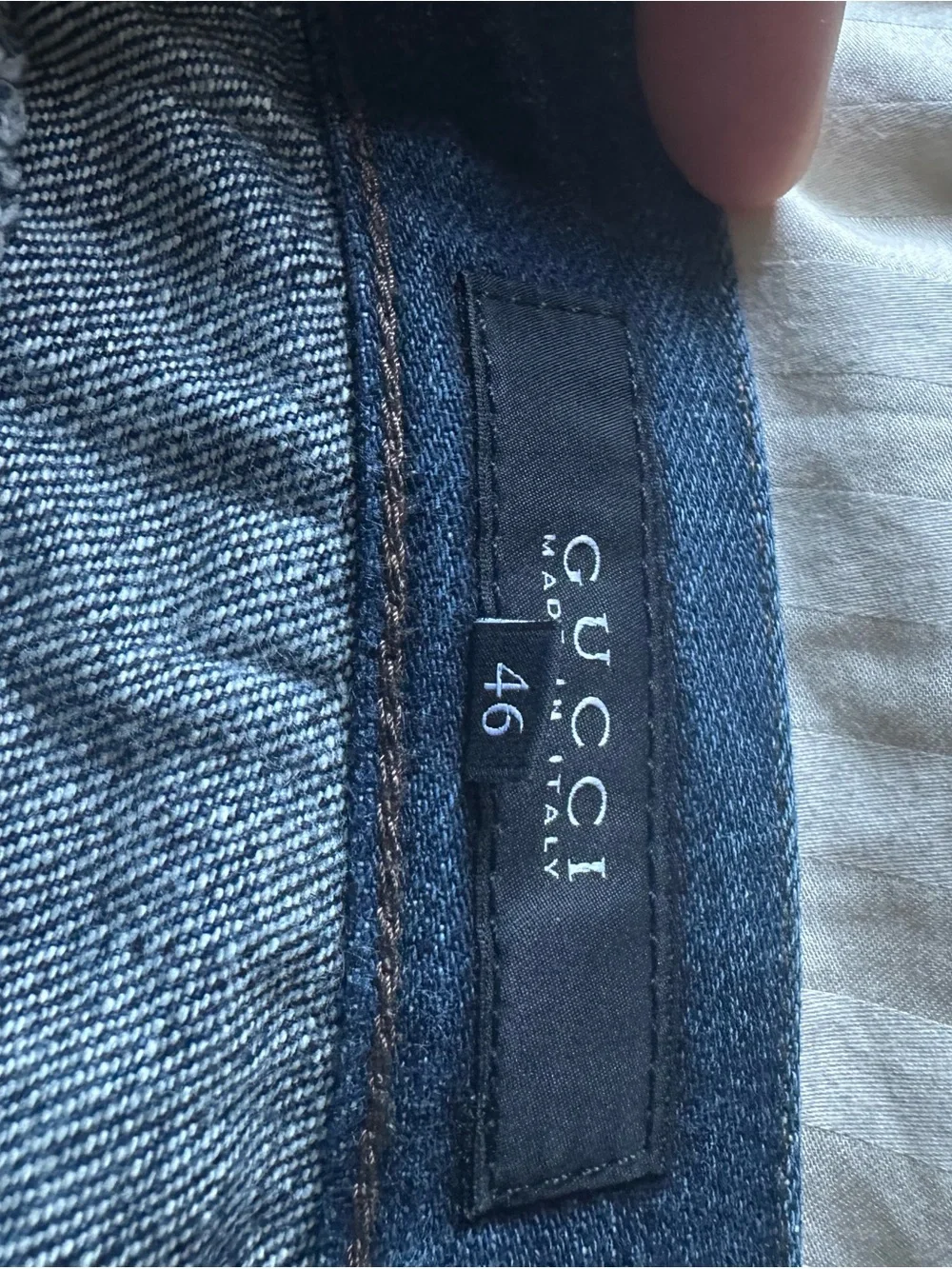 Gucci Indigo Denim Jeans